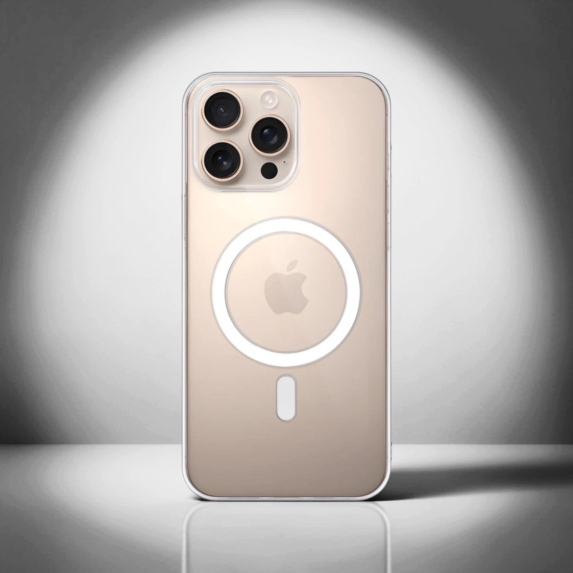 VASKAONE Book Cover Transparent, Shock Proof for iphone-16 PRO