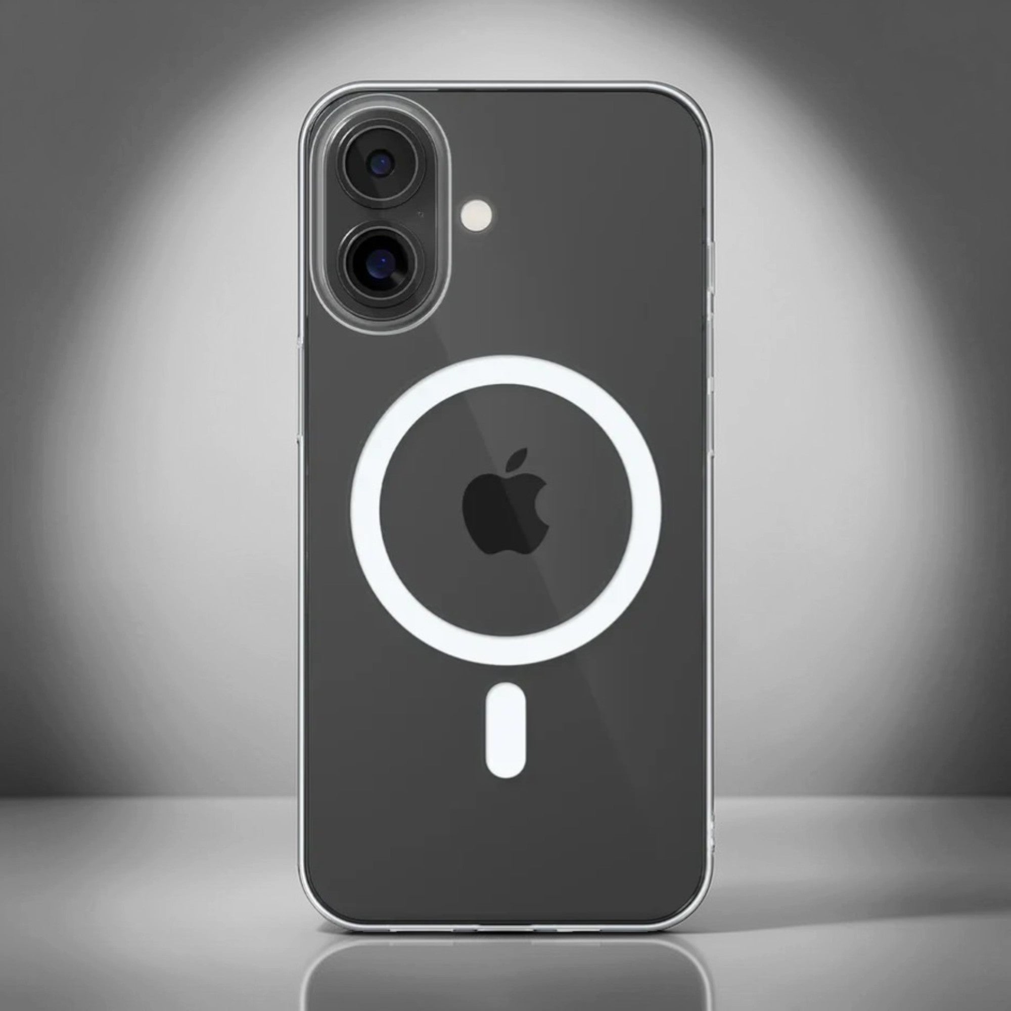 VASKAONE Back Cover Transparent Anty Yellow , Shock Proof for i-phone 17