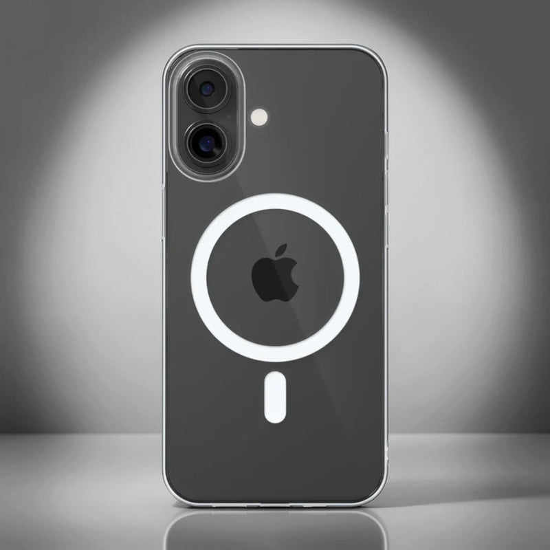 VASKAONE Book Cover Transparent, Shock Proof  for i-phone 16