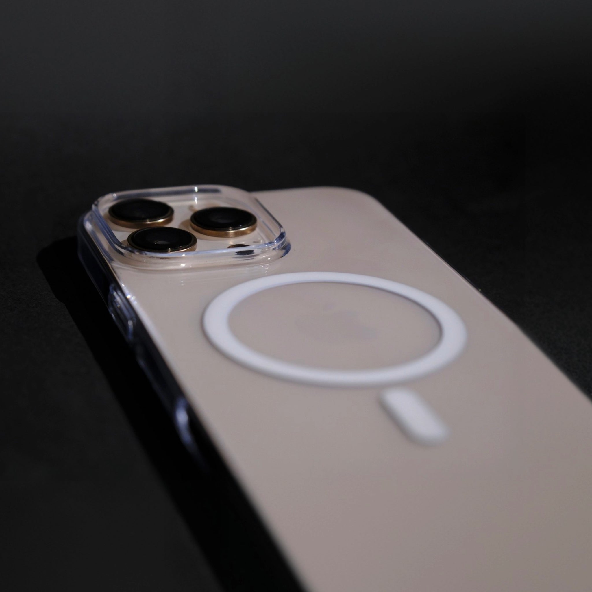 VASKAONE Book Cover Transparent, Shock Proof for iphone-16 PRO