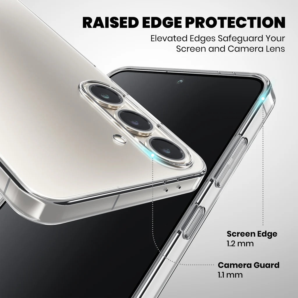 VASKAONE Book Cover Transparent, Shock Proof  S25